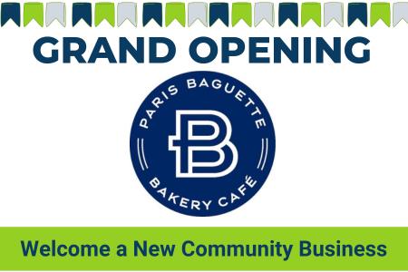 Grand Opening Paris Baguette Bakery Cafe