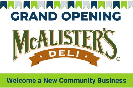 McAlister's Deli Grand Opening